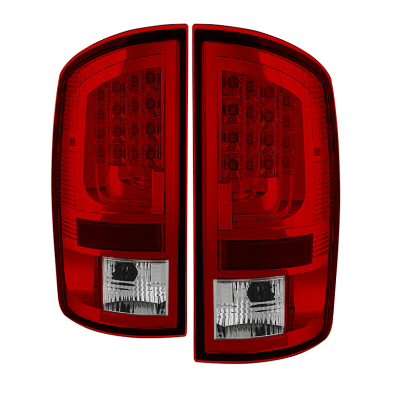 Spyder Dodge Ram 02-06 1500 Version 2 LED Tail Light - Red Clear ALT-YD-DRAM02V2-LED-RC