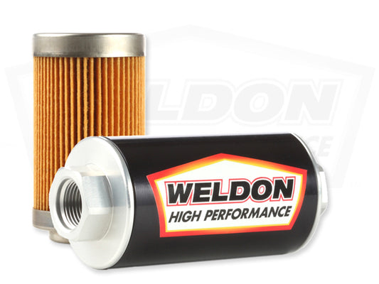 Weldon Racing - -12 ORB 40 Micron Cellulous Filter Assembly