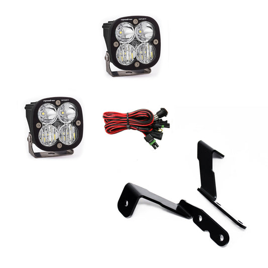 Baja Designs 2007-2013 GM Silverado/Sierra Squadron Sport Lights A-Pillar Kit