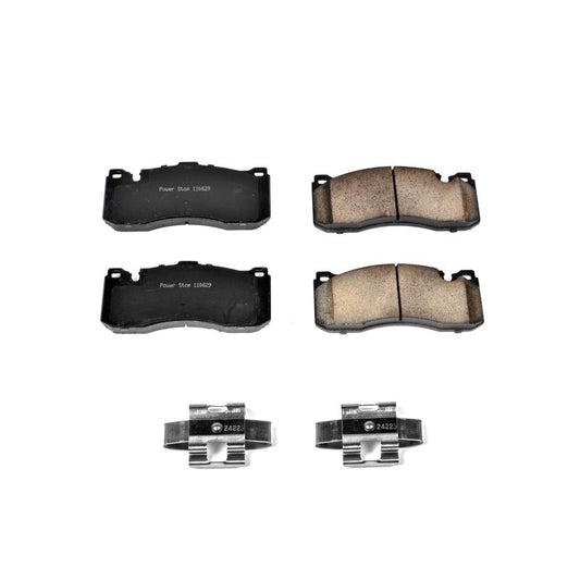 Power Stop 08-13 BMW 135i Front Z17 Evolution Ceramic Brake Pads w/Hardware