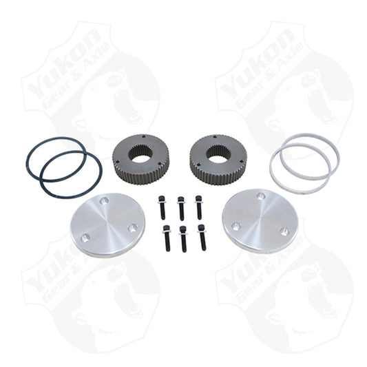 Yukon Gear Hardcore Drive Flange Kit For Dana 60 / 35 Spline Outer Stubs. Non-Engraved Caps