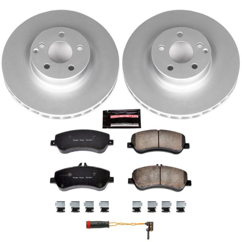 Power Stop 13-15 Mercedes-Benz GLK250 Front Z23 Evolution Sport Coated Brake Kit