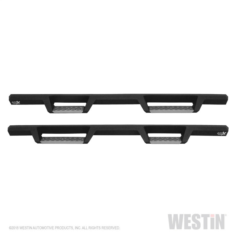 Westin 19-20 Ram 1500 Crew Cab HDX Stainless Drop Nerf Step Bars - Textured Black