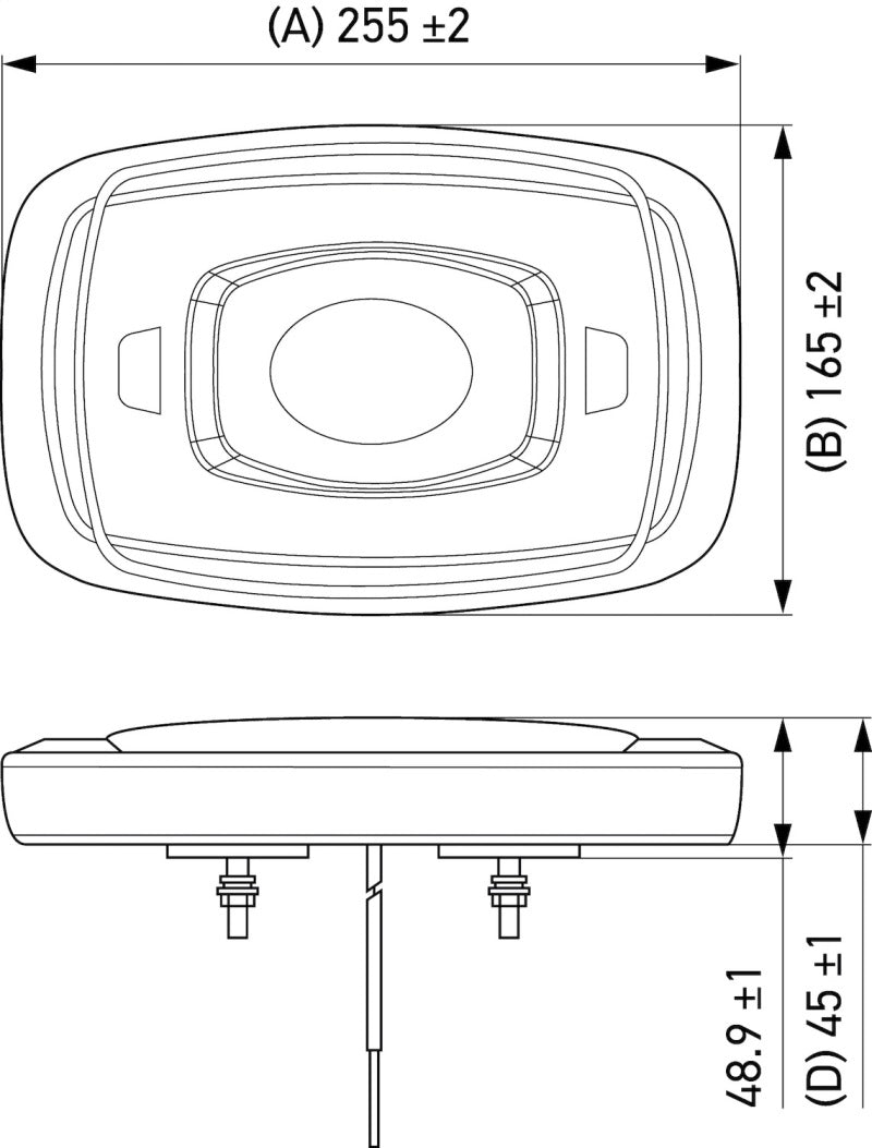 Hella L/Bar Mini 10In Led (Mv Mag Amber)