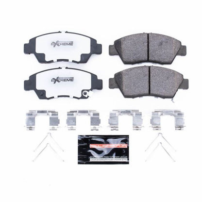 Power Stop 13-14 Acura ILX Front Z26 Extreme Street Brake Pads w/Hardware