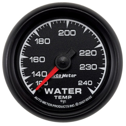 Autometer ES 52mm 120-240 Deg F Mechanical Water Temperature Gauge