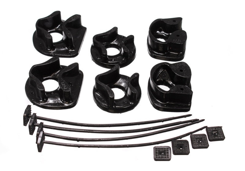 Energy Suspension 90-93 Acura Integra Black Motor Mount Inserts (2 Torque Mount Positions)