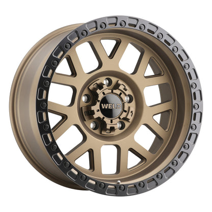 Weld Off-Road W115 17X9 Cinch 6X135 6X139.7 ET00 BS5.00 Satin Bronze / Satin Black 106.1