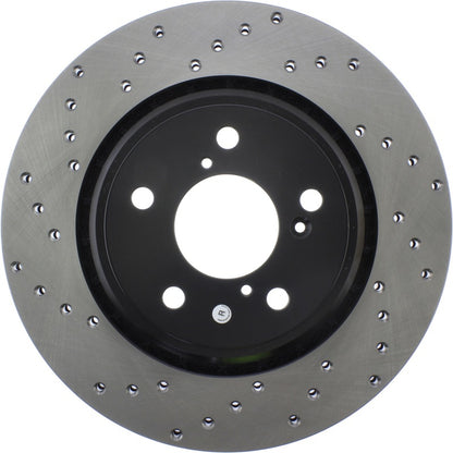StopTech 15-19 Honda Pilot Cryo Drilled Sport Front Right Rotor