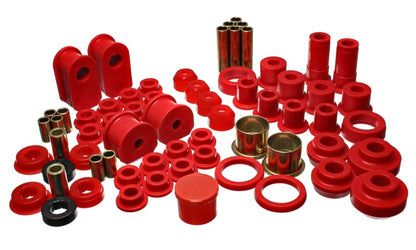 Energy Suspension 91-94 Ford Explorer 4WD Red Hyper-flex Master Bushing Set