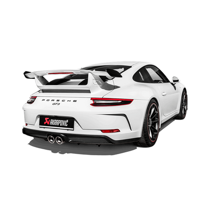 Akrapovic 2018 Porsche 911 GT3 (991.2) Slip-On Race Line (Titanium) w/Header/Link Pipes/Tail Pipes