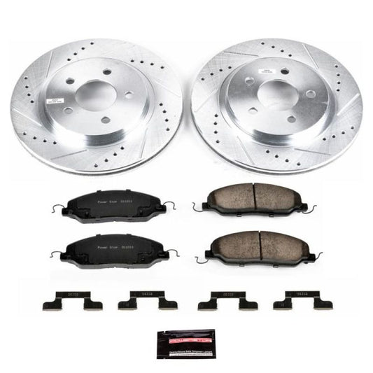 Power Stop 05-11 Ford Mustang Rear Z23 Evolution Sport Brake Kit