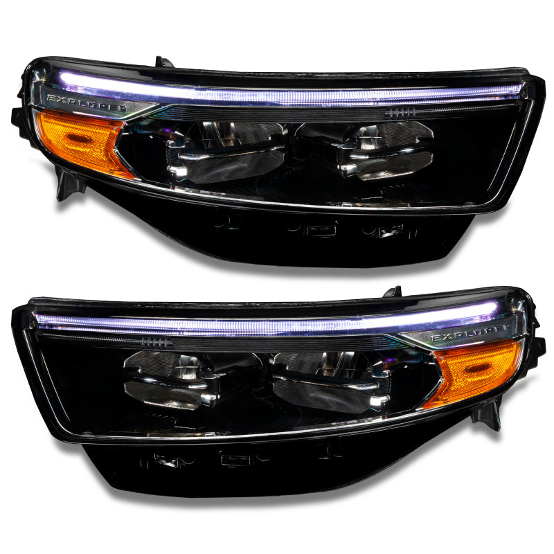 Oracle 20-22 Ford Explorer Dynamic RGB Headlight DRL Kit - - w/ BC1 Controller