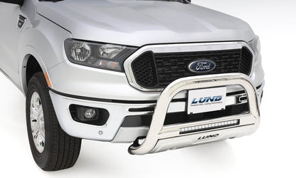 Lund 16-17 Toyota Tacoma Bull Bar w/Light & Wiring - Polished