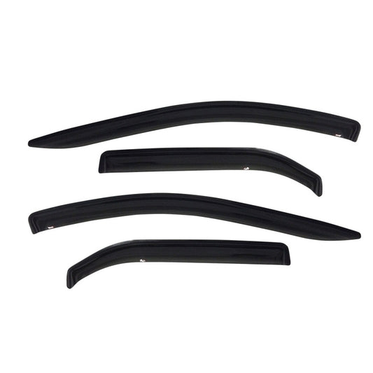 Westin 2008-2013 Toyota Highlander/Hybrid Wade Slim Wind Deflector 4pc - Smoke