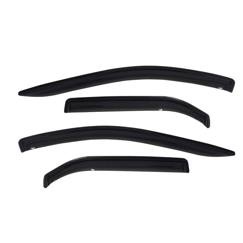 Westin 2000-2006 Toyota Tundra Access Cab Extended Cab Wade Slim Wind Deflector 4pc - Smoke