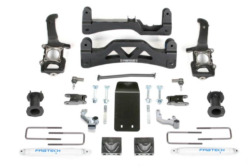 Fabtech 09-13 Ford F150 4WD 6in Basic Sys Gen II w/Perf Shks