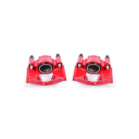 Power Stop 90-93 Cadillac Commercial Chassis Front Red Calipers w/o Brackets - Pair