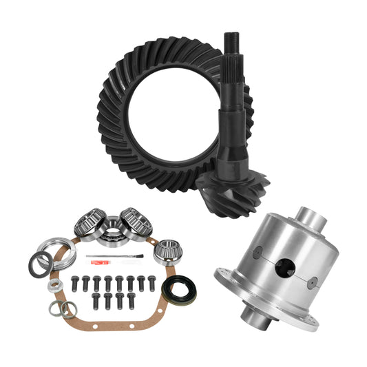 Yukon 10.5in Ford 3.73 Rear Ring & Pinion Install Kit 35 Spline Positraction