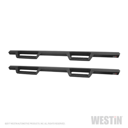 Westin/HDX 17-18 Ford F-150 SuperCrew Drop Nerf Step Bars - Textured Black