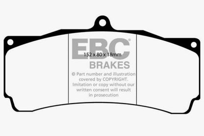 EBC Brakes Redstuff Ceramic Brake Pads