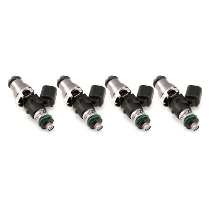 Injector Dynamics - 1340cc Injectors - 48mm Length - 14mm Grey Top - 14mm Lower O-Ring (Set of 4)