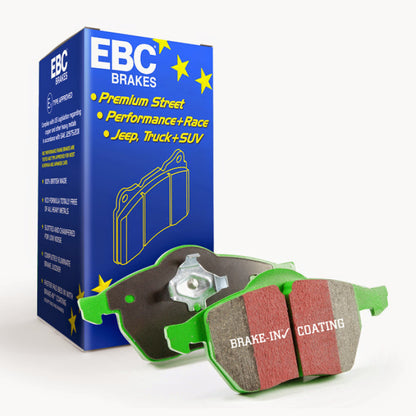 EBC 2017+ Honda Clarity Fuel Cell Greenstuff Front Brake Pads