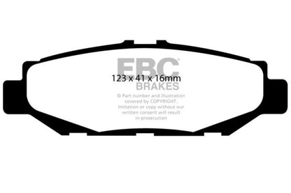 EBC 93-97 Lexus GS300 3.0 Redstuff Rear Brake Pads