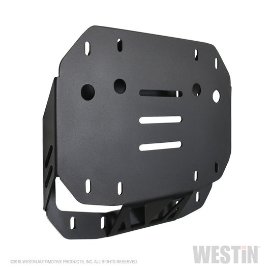 Westin 18-19 Jeep Wrangler JL WJ2 Spare Tire Relocator - Textured Black