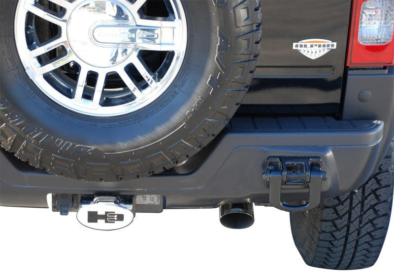 Gibson 08-10 Hummer H3 Alpha 5.3L 3in Cat-Back Single Exhaust - Stainless