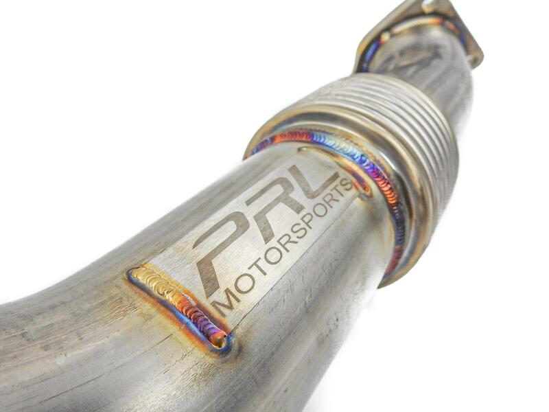 PRL Motorsports - 2017-2021 Honda Civic Type-R FK8 Front Pipe Upgrade