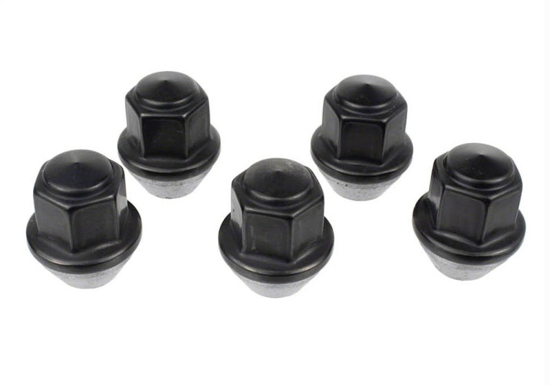 Ford Racing M12 x 1.5 Black Lug Nut - Set of 5