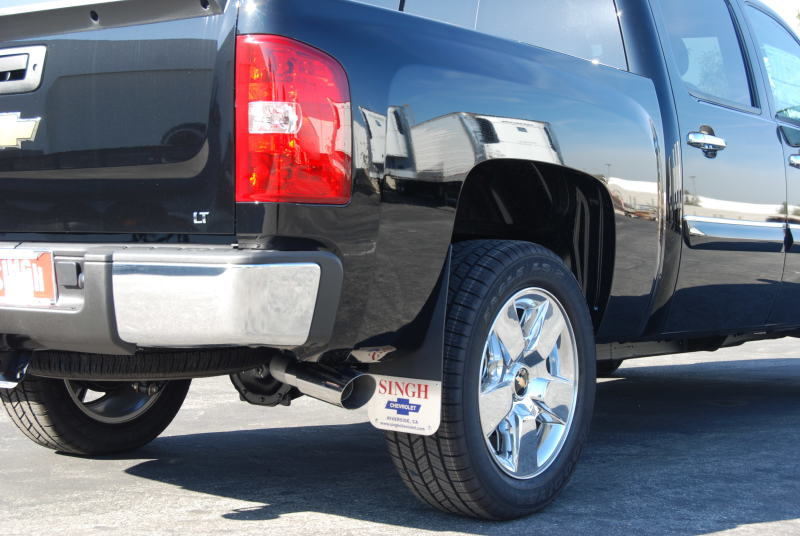 Gibson 10-13 Chevrolet Silverado 1500 LS 4.8L 2.25in Cat-Back Dual Split Exhaust - Stainless