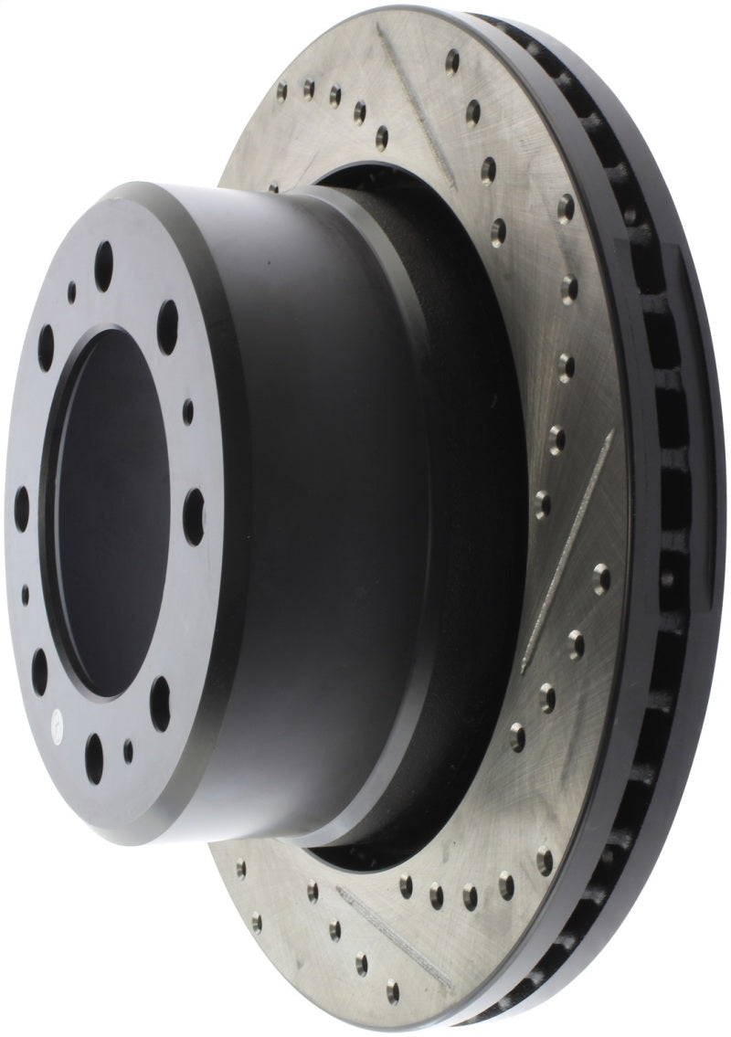 StopTech Sport Drilled & Slotted Rotor - Front Right