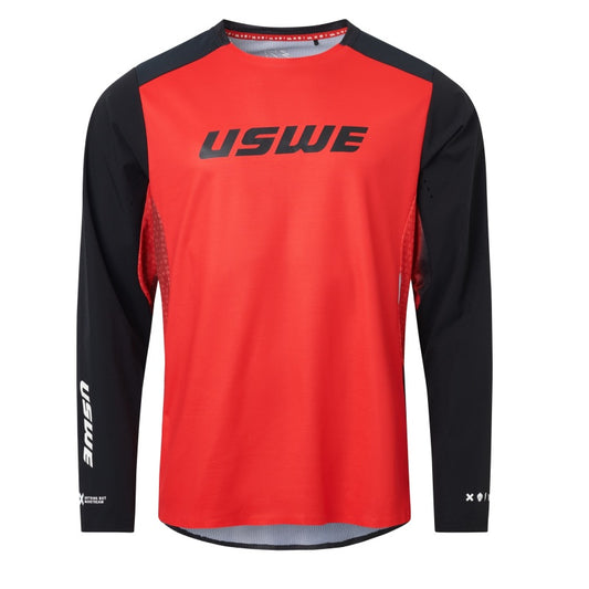 USWE Lera Off-Road Jersey Adult Flame Red - 2XL