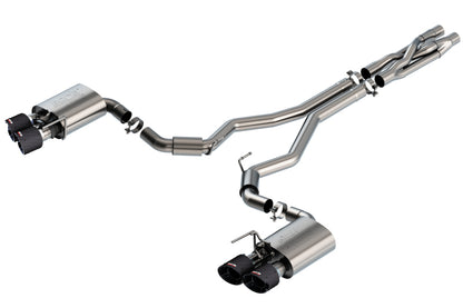 Borla 2020 Ford GT500 5.2L AT 3in ATAK CatBack Exhaust w/ Carbon Fiber Tips