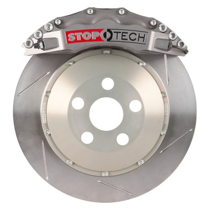 StopTech 14-15 BMW M3 / M4 Front BBK w/ Trophy Anodized ST-60 Calipers Slotted 380x32mm Rotor