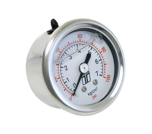 Turbosmart FPR Gauge 0-100psi Liquid Fill