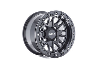 Weld UTV RF Series Raptor U500 15x10 Raptor Beadlock 4x136 5BS Satin BLK