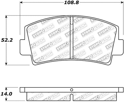 StopTech Performance Brake Pads