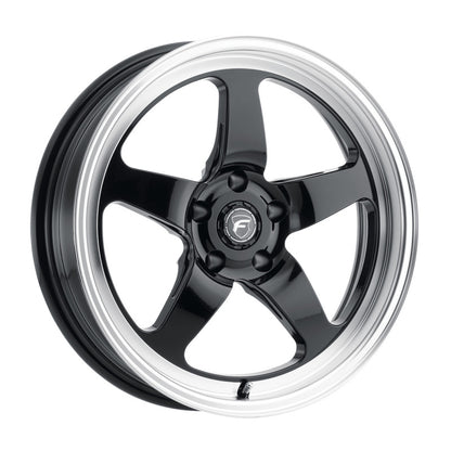 Forgestar D5 Beadlock 15x10 / 5x115 BP / ET22 / 6.4in BS Gloss Black Wheel