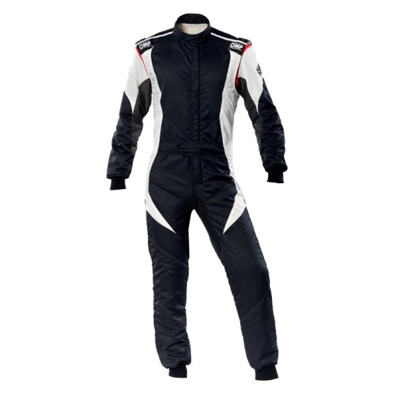 OMP First Evo Overall Black/White - Size 50 (Fia 8856-2018)