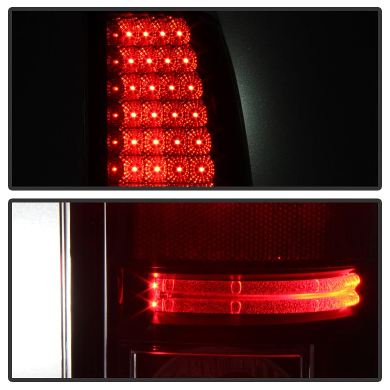 Spyder Chevy Silverado 1500 03-06 (Not Fit Stepside)LED Tail Lights Blk Smke ALT-YD-CS03-LED-BSM