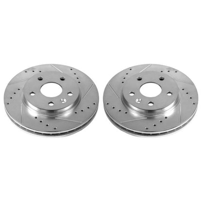 Power Stop 11-16 Buick LaCrosse Front Evolution Drilled & Slotted Rotors - Pair