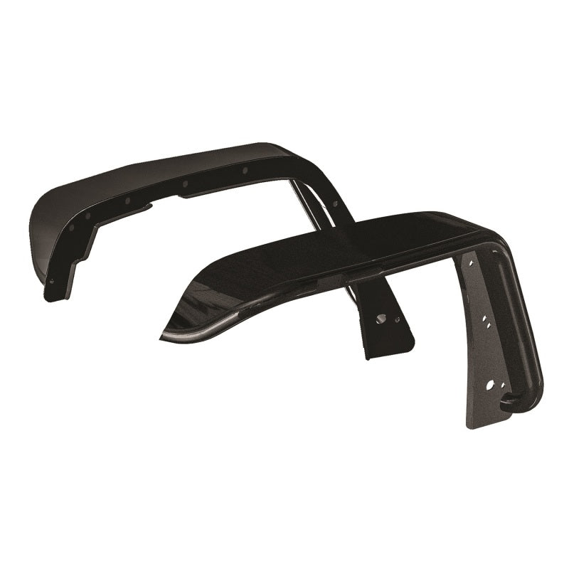 Westin/Snyper 07-17 Jeep Wrangler Tube Fenders - Front - Textured Black