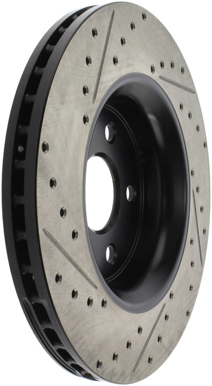 StopTech 11-12 Dodge Durango Sport Drilled & Slotted Front Driver-Side Brake Rotor