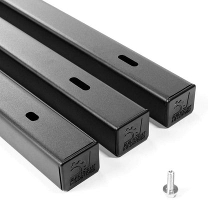 BuiltRight Industries 2020+ Jeep Gladiator Utility Rail System - 3pc Kit