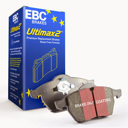 EBC 04-07 Chrysler Town & Country 3.3 Rear Drums Ultimax2 Front Brake Pads