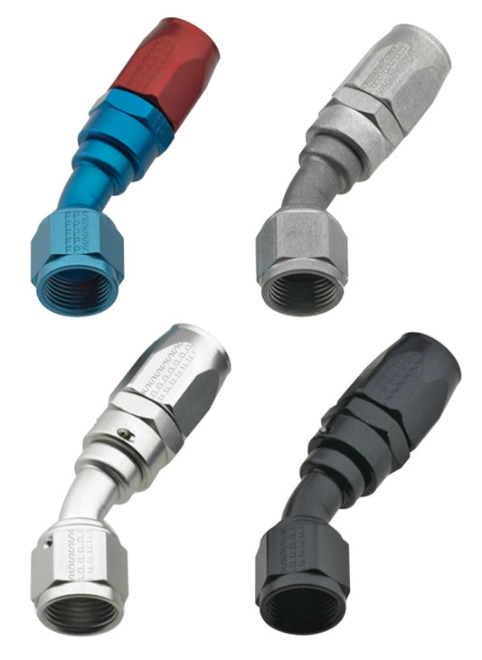 Fragola -6AN x 30 Degree Power Flow Hose End