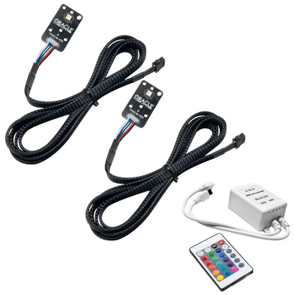 Oracle 20-21 Toyota Supra GR RGB+A Headlight DRL  Kit - ColorSHIFT w/ Simple Controller